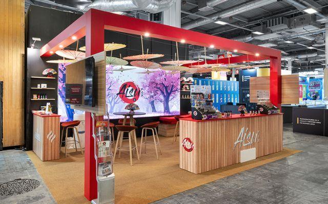 standiste pour le salon vap'expo de Paris