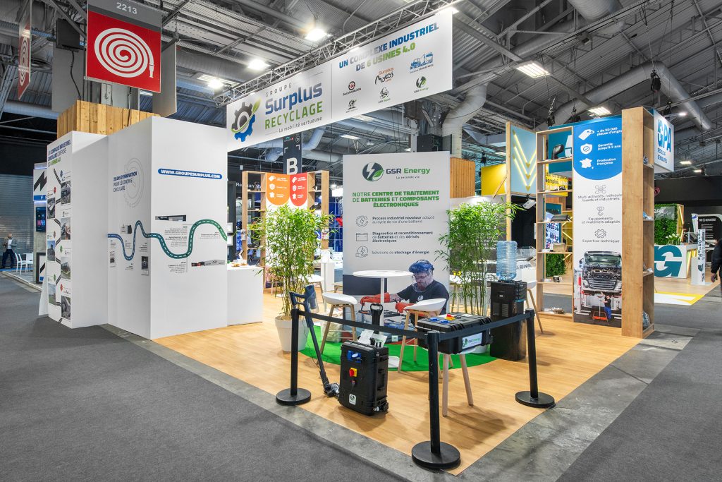 Groupe surplus recyclage equip auto 50 m2 2